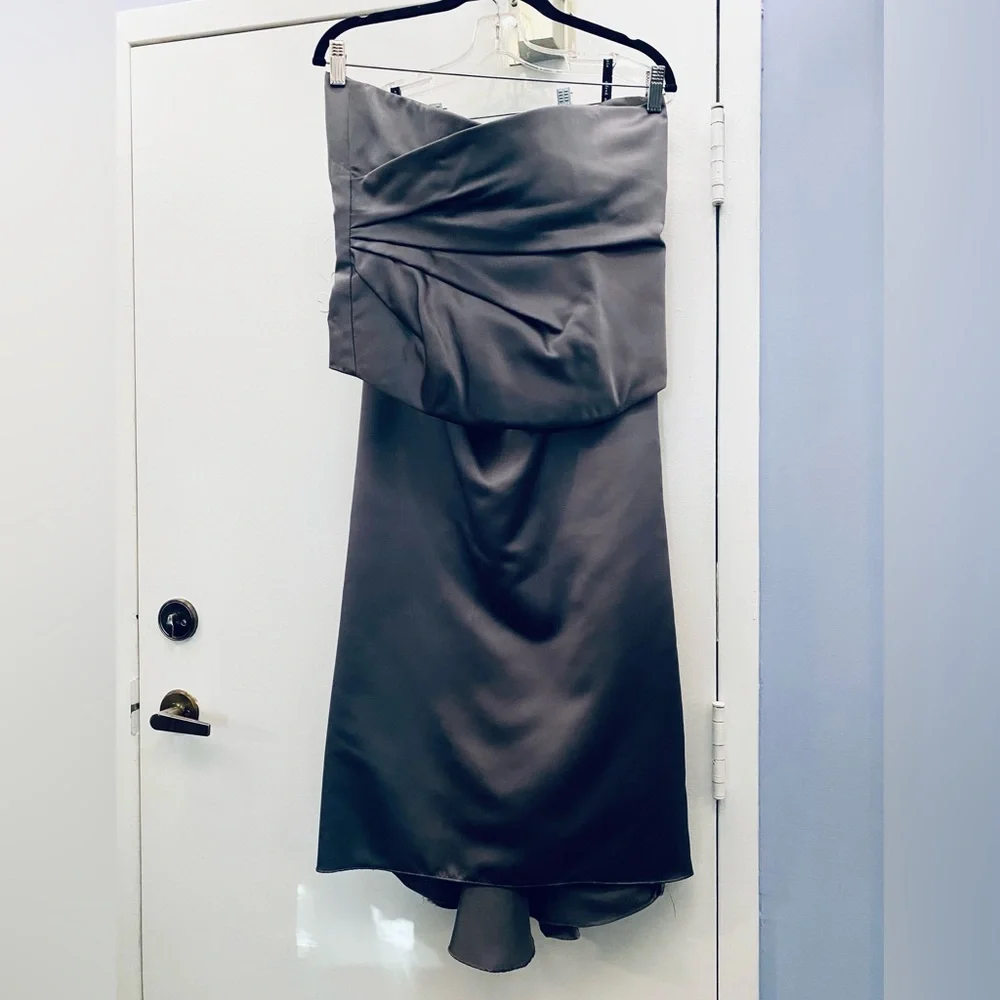 Alfred Angelo Formal Dress ๐ฉถ Silver/Grey - Picture 2 of 6